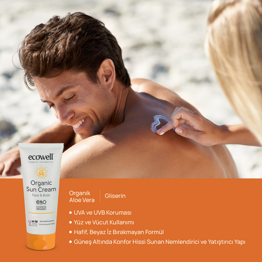 Certified Organic Sunscreen SPF 50 - 110 gr