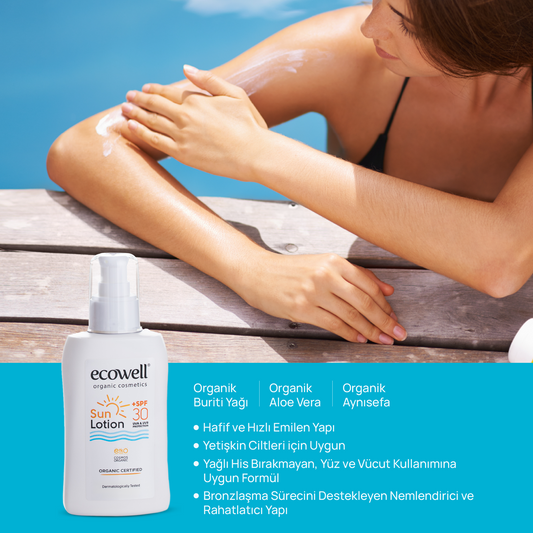 Certified Organic Sunscreen Lotion SPF 30 - 150 ml