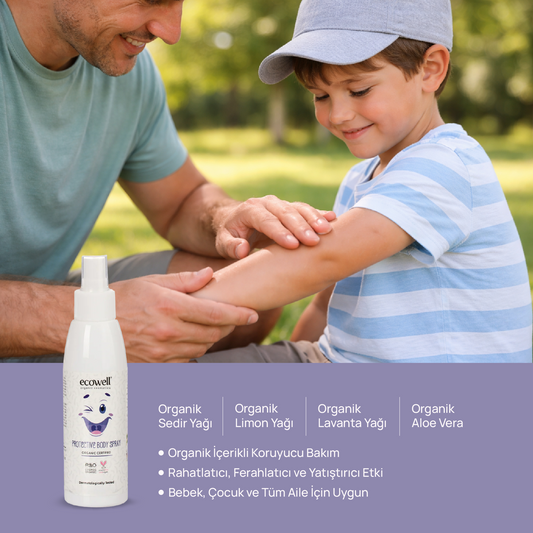 Certified Organic Body Protection Spray - 125 ml