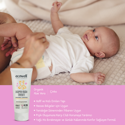Certified Organic Diaper Rash Cream - 35 gr