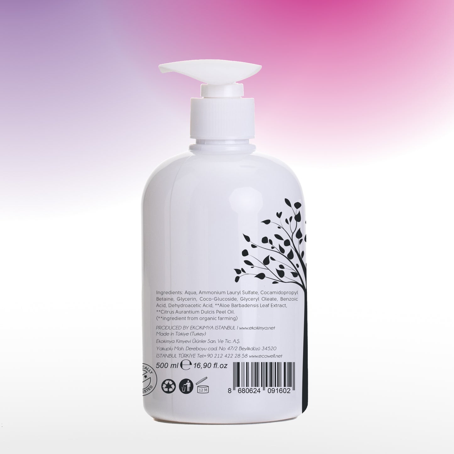 Certified Organic Baby Cleansing Gel - 500 ml