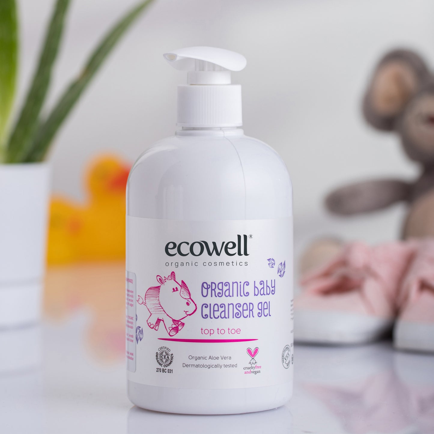 Certified Organic Baby Cleansing Gel - 500 ml