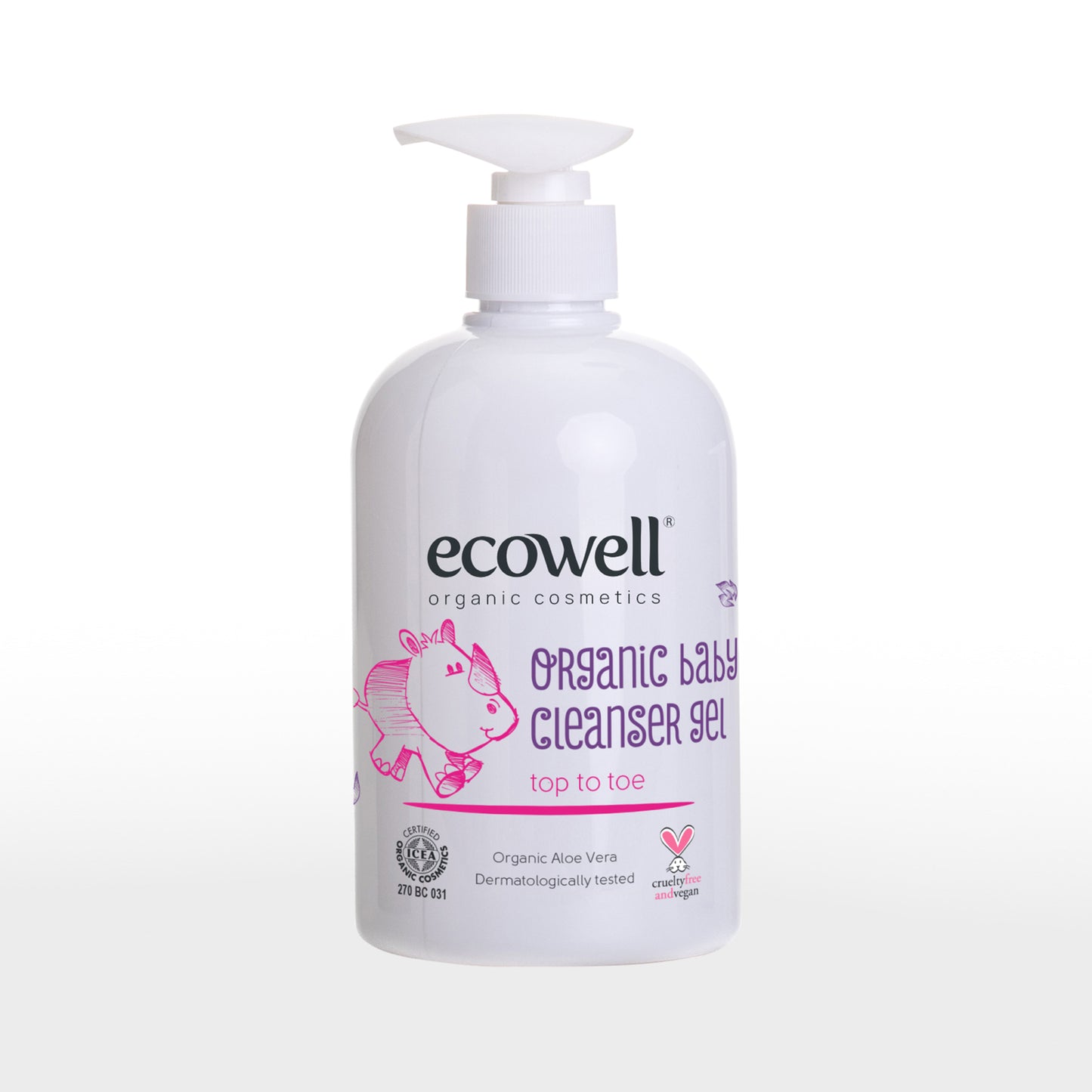 Certified Organic Baby Cleansing Gel - 500 ml