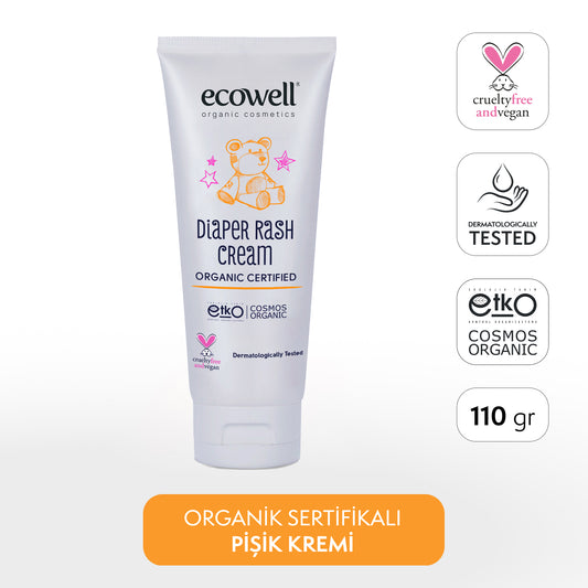 Certified Organic Diaper Rash Cream - 110 gr