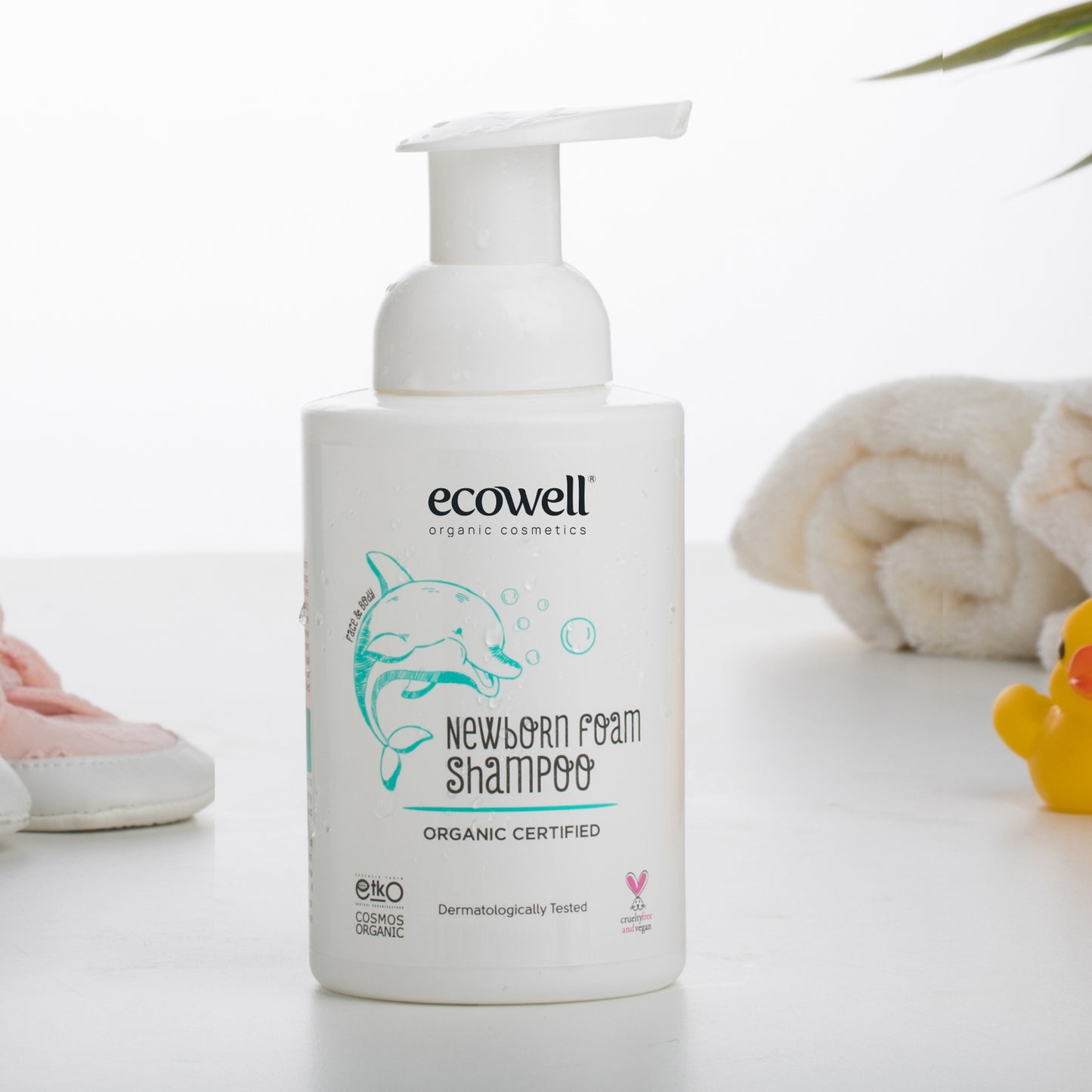 Certified Organic Newborn Foam Shampoo - 300 ml
