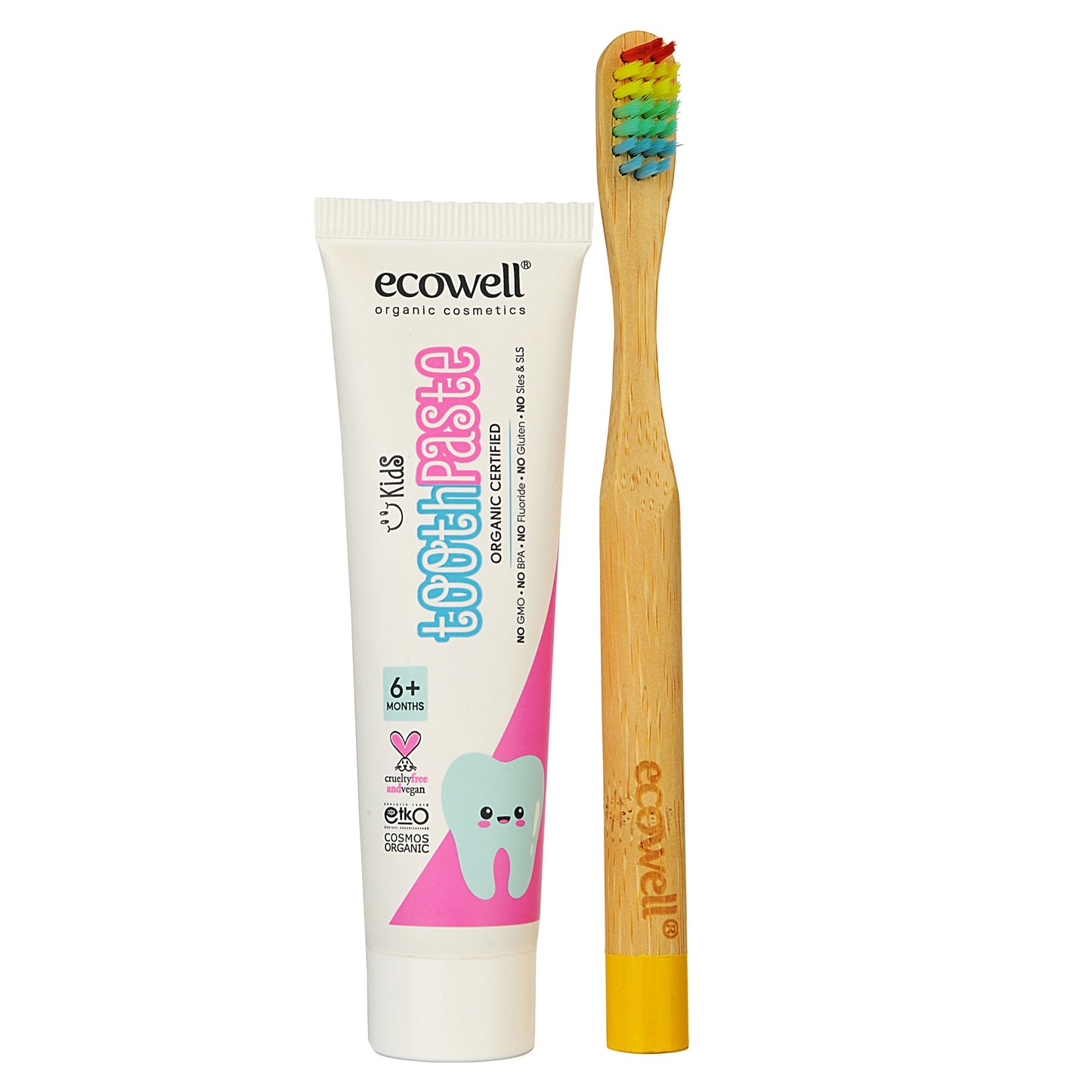 Certified Organic Children's Dental Care Kit