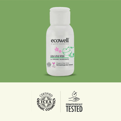 Organik İçerikli Bebek Vücut Yıkama Jeli  - 50 ml