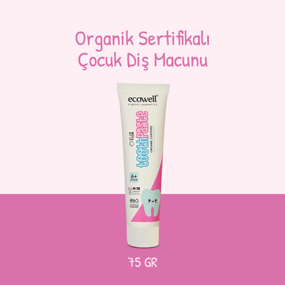 Certified Organic Children's Toothpaste - 75 gr
