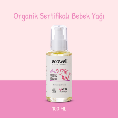 Certified Organic Baby Oil - 100 ml