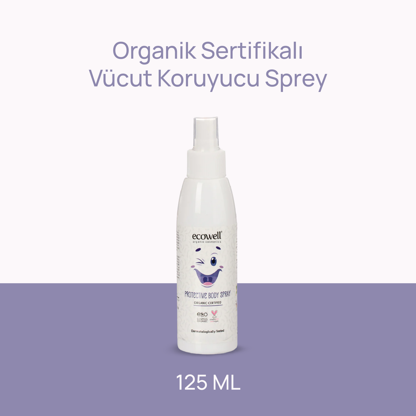 Spray protecteur corporel certifié biologique - 125 ml