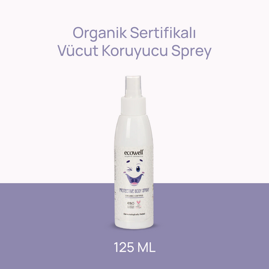 Certified Organic Body Protection Spray - 125 ml