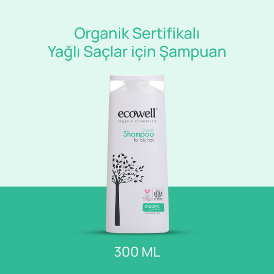 Certified Organic Shampoo - Oily Hair - 300 ml