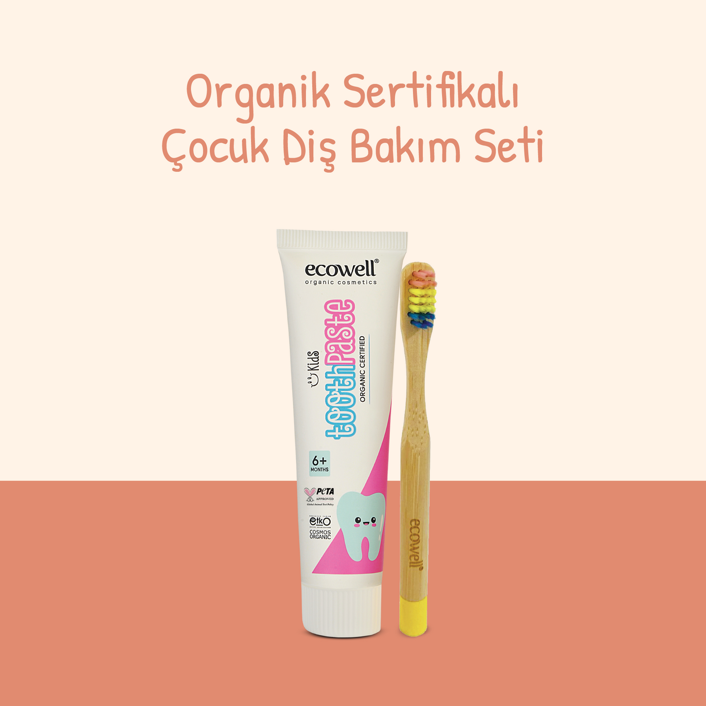 Certified Organic Children's Dental Care Kit