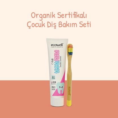 Certified Organic Children's Dental Care Kit