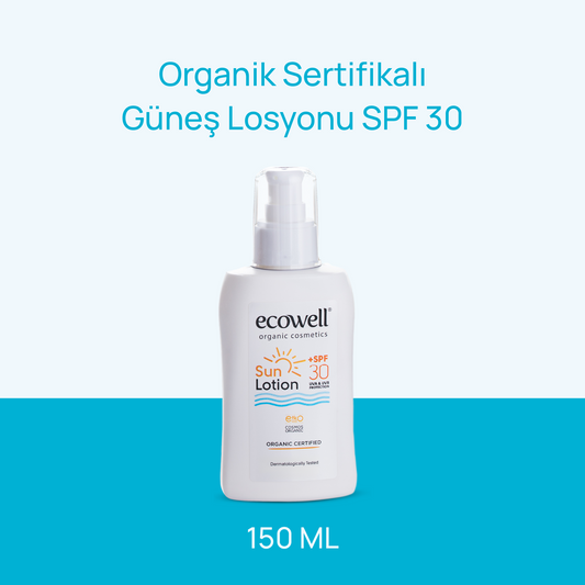 Certified Organic Sunscreen Lotion SPF 30 - 150 ml