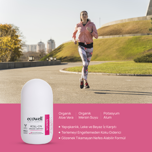 Certified Organic Women's Deodorant Roll-on - 75 ml