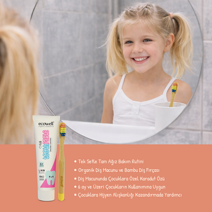 Certified Organic Children's Dental Care Kit