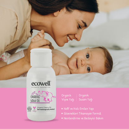 Certified Organic Baby Oil - 50 ml