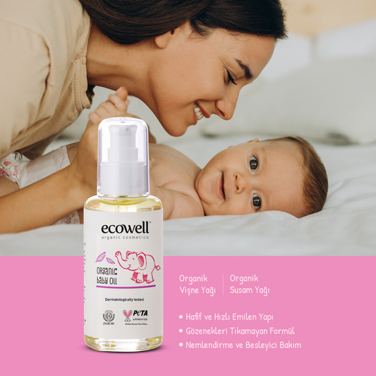 Certified Organic Baby Oil - 100 ml