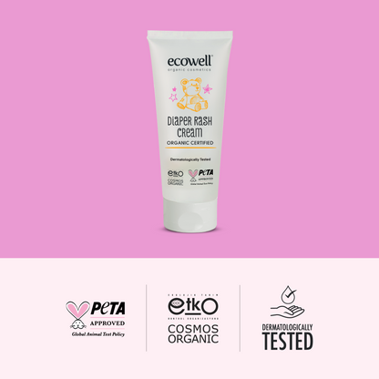 Certified Organic Diaper Rash Cream - 110 gr