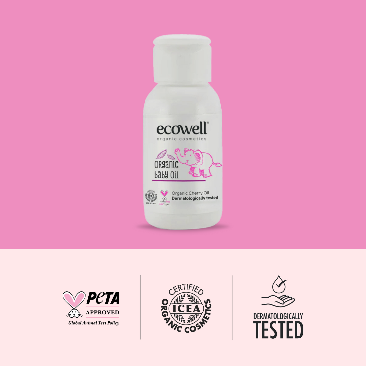 Certified Organic Baby Oil - 50 ml