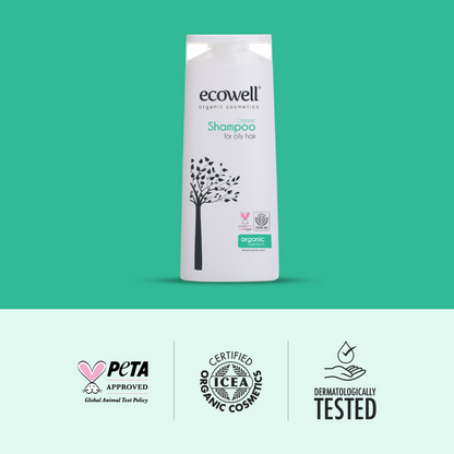 Shampoing certifié bio - Cheveux gras - 300 ml