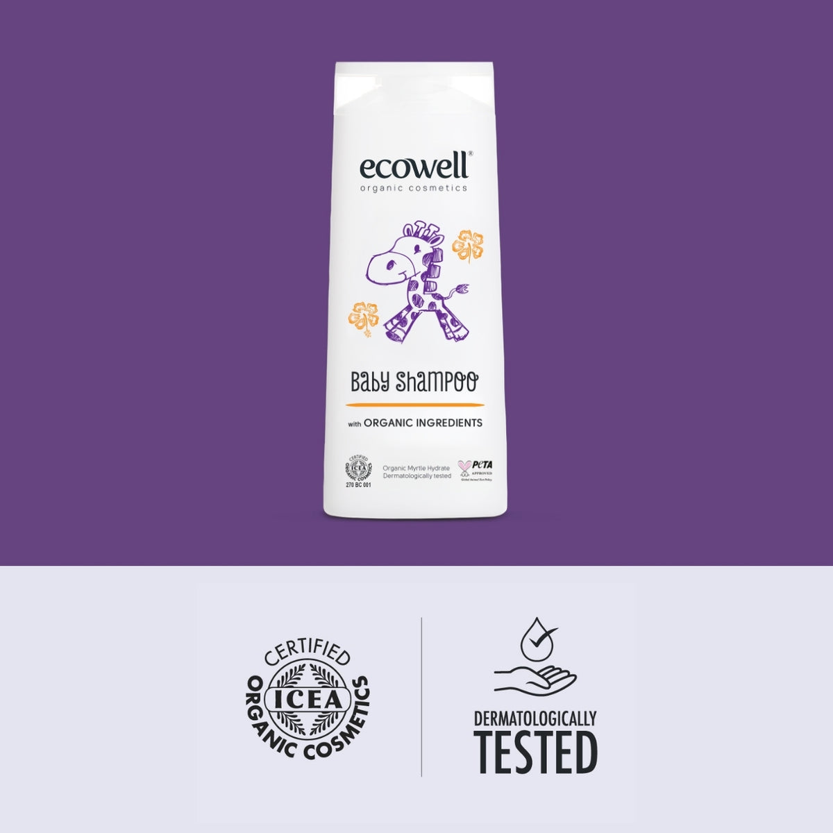 Certified Organic Baby Shampoo - 300 ml