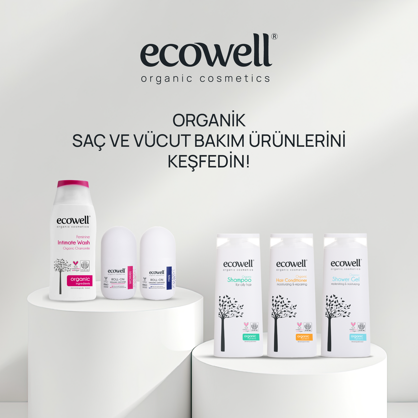 Zertifizierter Bio-Deodorant-Roll-on für Männer - 75 ml