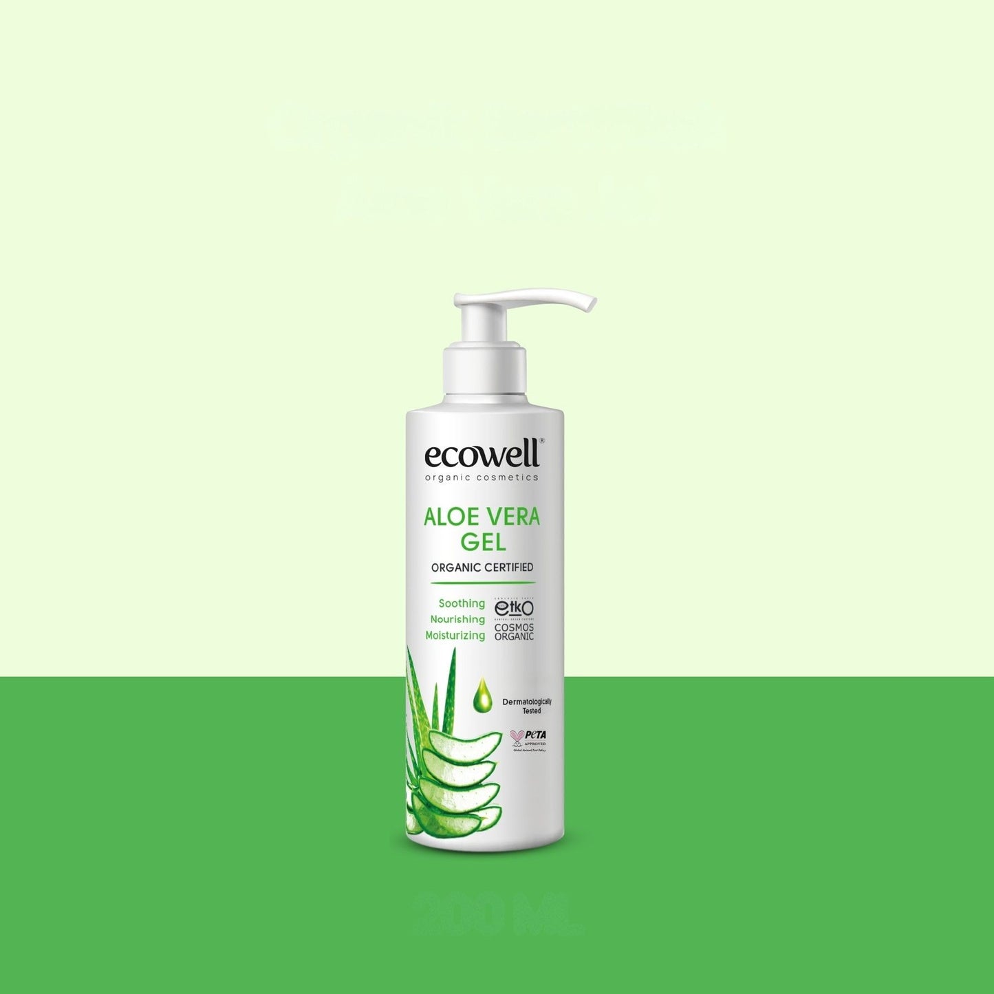 Sertifikalı Organik Aloe Vera Jel - 200 ml