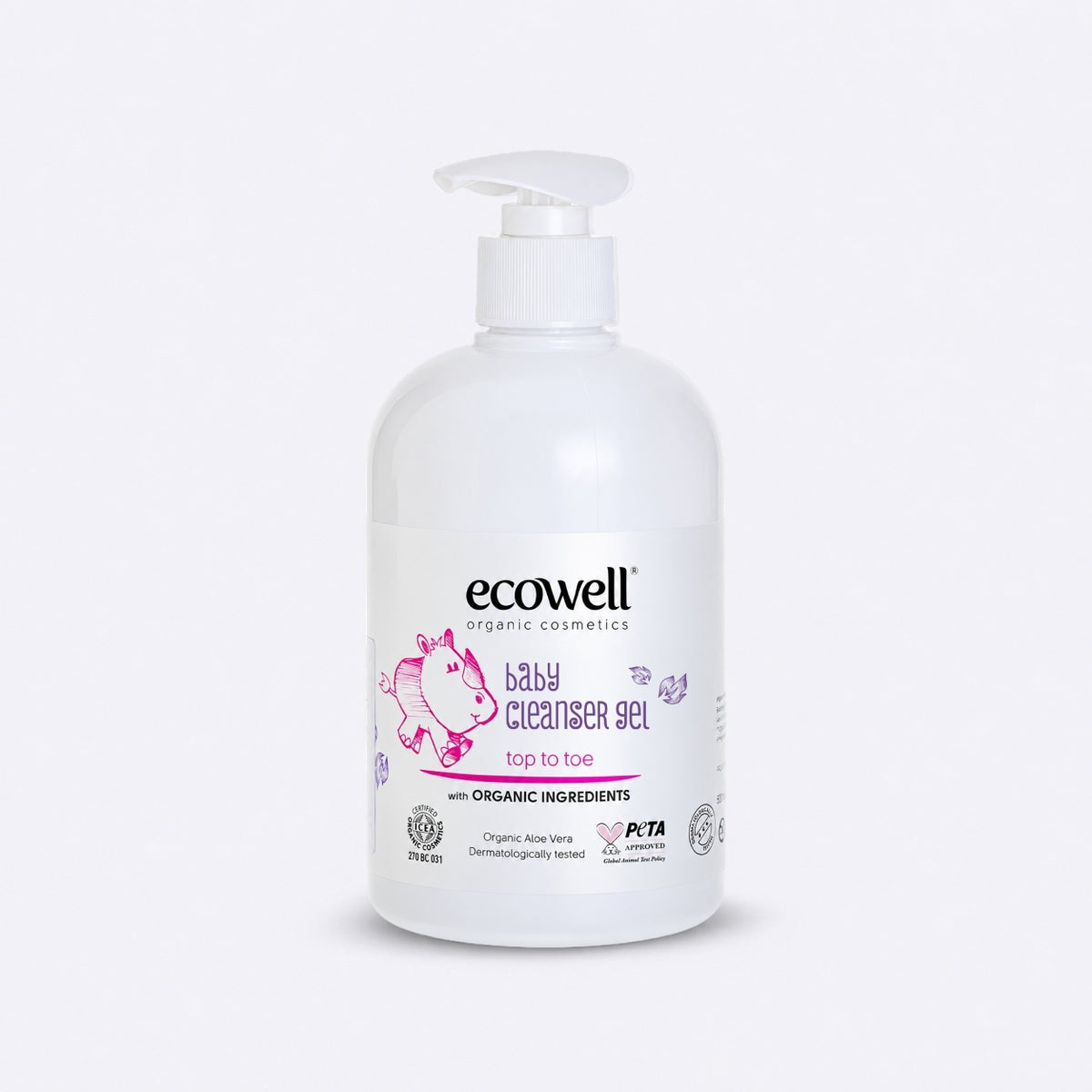 Certified Organic Baby Cleansing Gel - 500 ml