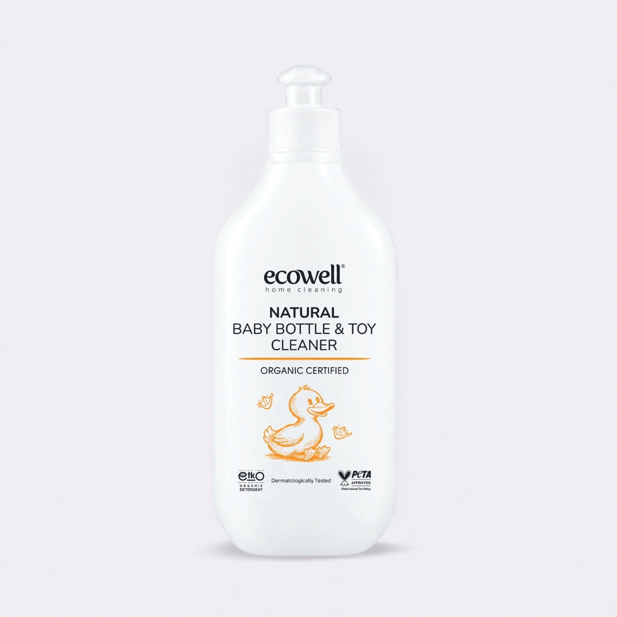 Ecowell Organik Sertifikalı Doğal Biberon ve Oyuncak Temizleyici – 500 ml