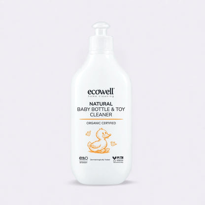 Ecowell Organik Sertifikalı Doğal Biberon ve Oyuncak Temizleyici – 500 ml