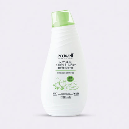 Ecowell Organik Sertifikalı Doğal Bebek Çamaşır Deterjanı – 1050 ml