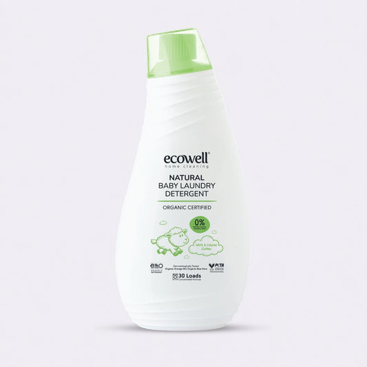 Ecowell Organik Sertifikalı Doğal Bebek Çamaşır Deterjanı – 1050 ml